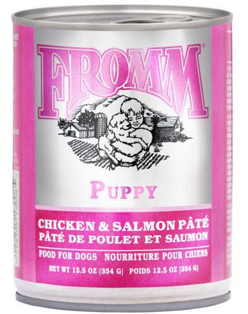 Fromm Puppy Can Classic  Chicken & Salmon Pate