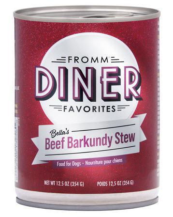 Fromm Dog Can Diner Classics Beef Barkundy Stew