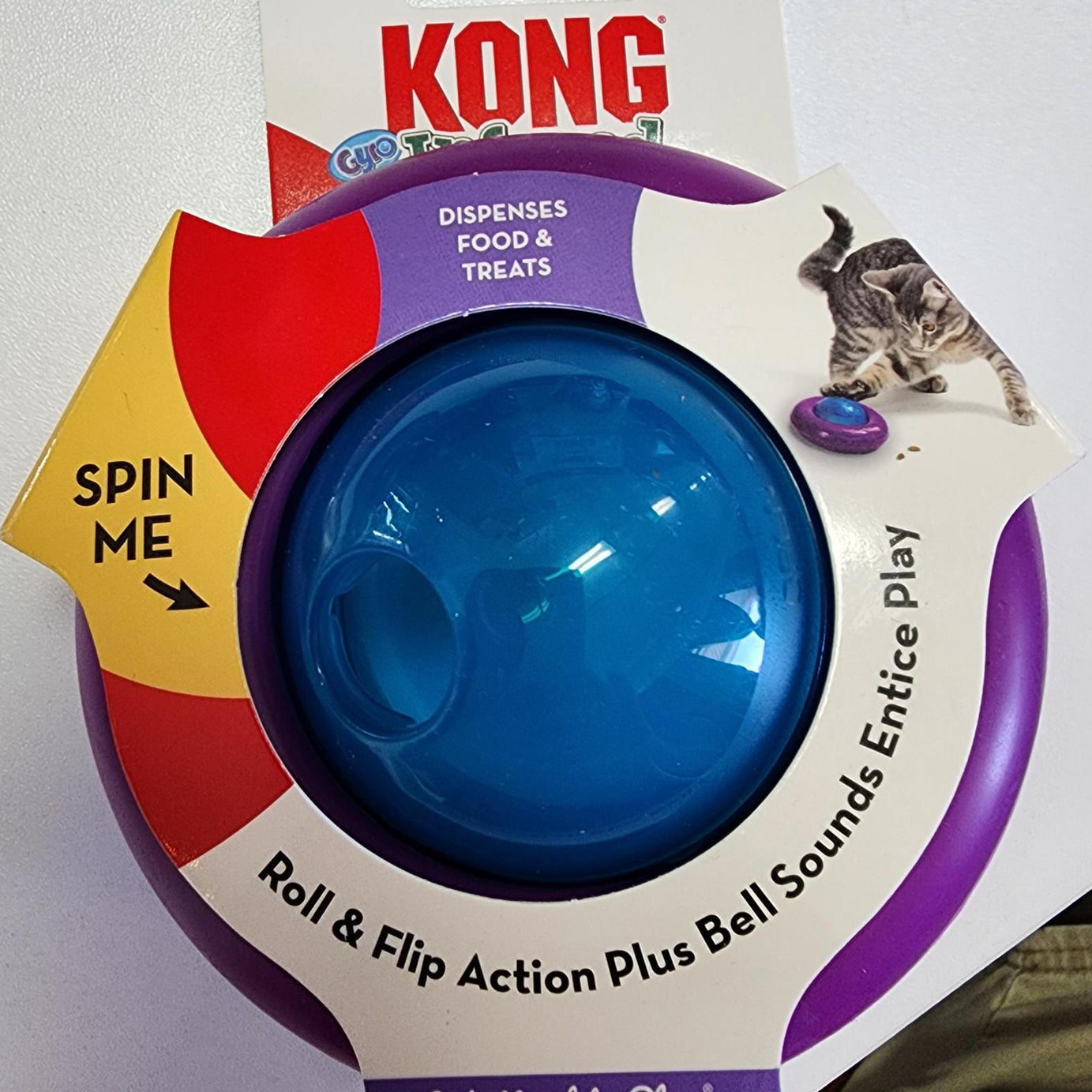 KongCat  Toy Gyro Purple