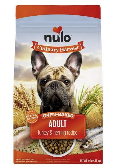 Nulo Culinary Harvest Baked Turkey & Herring Dog