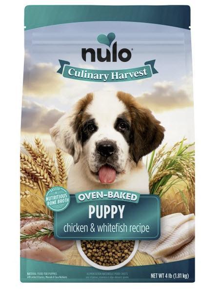 Nulo Culinary Harvest Baked Chicken & Whitefish Puppy