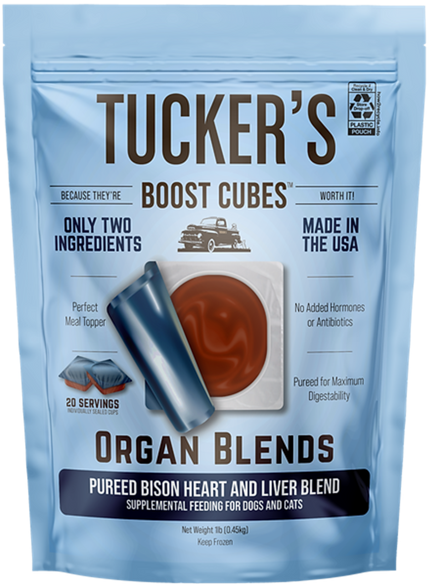 Tucker's Frozen Boost Cubes