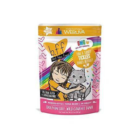 Weruva BFF OMG Gravy  Tuna & Turkey Tickles