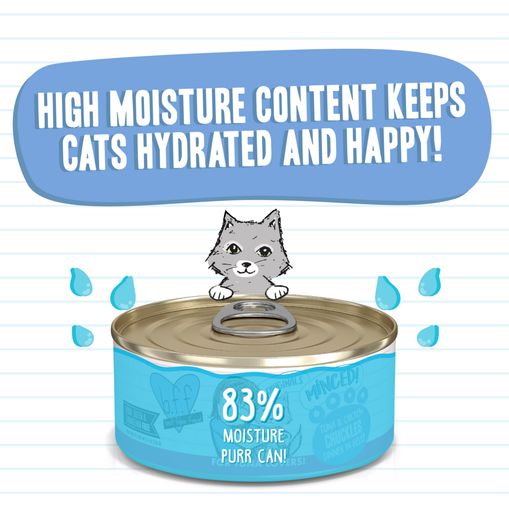 Weruva BFF Tuna & Chicken Chuckles Canned Cat Food