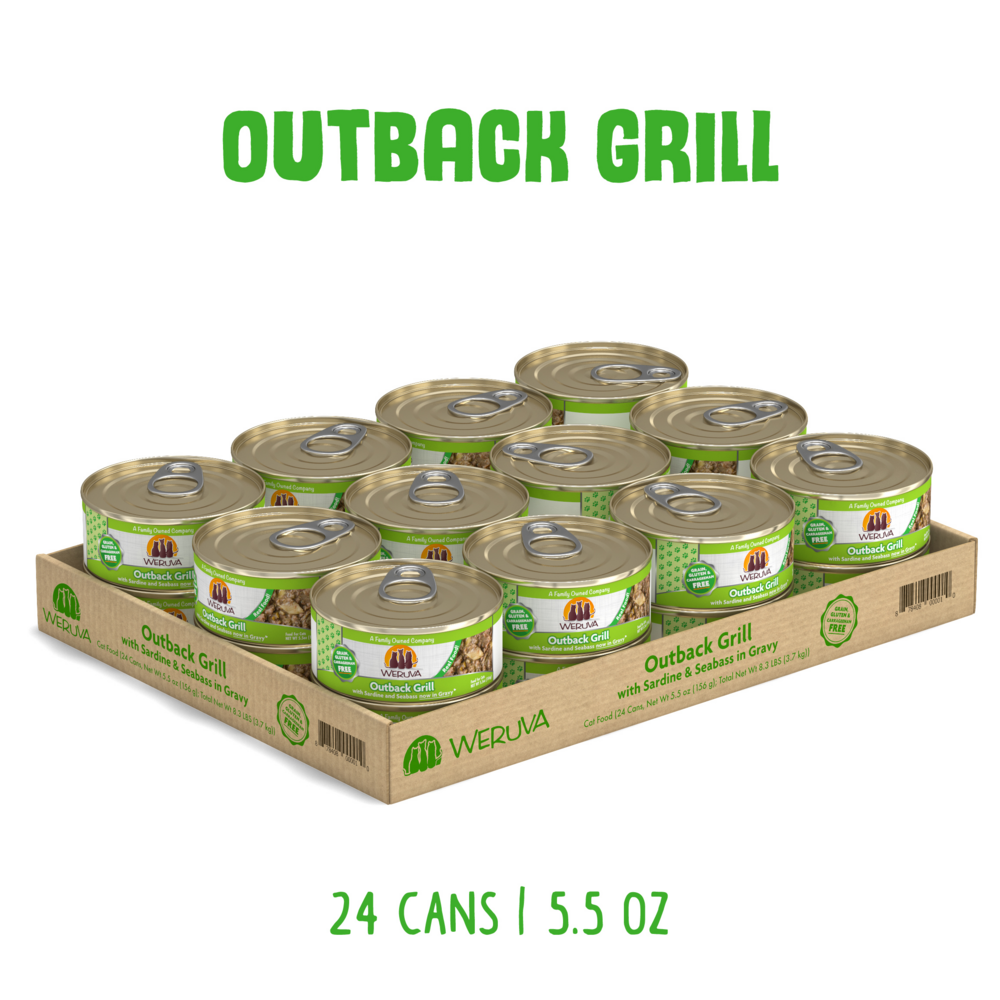 Weruva Outback Grill With Trevally and Barramundi Canned Cat Food