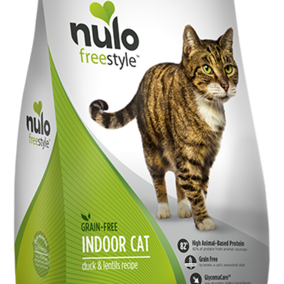 Nulo Freestyle Grain Free Duck and Lentil Indoor Cat Food