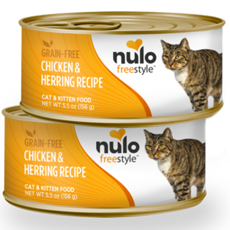 Nulo Freestyle Cat Pate Grain Free Chicken & Herring