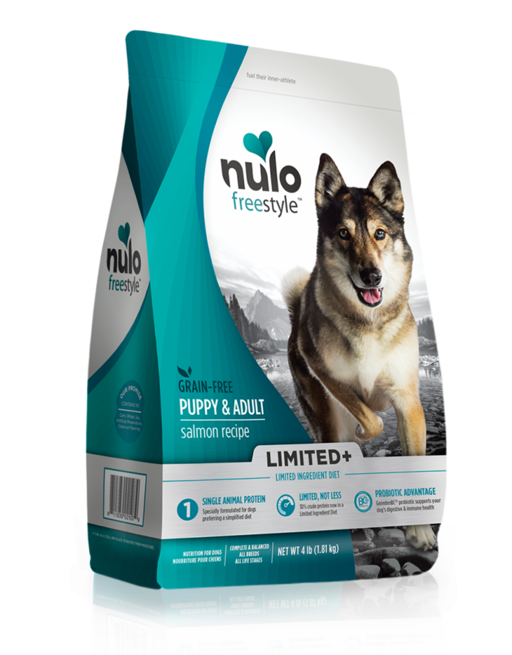 Nulo Freestyle Limited+ Puppy/Adult Grain Free Salmon