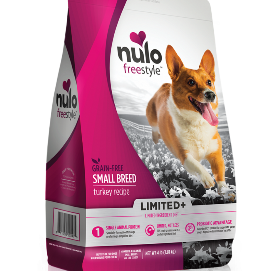 Nulo Freestyle Limited+ Sm Breed Dog Grain Free Turkey
