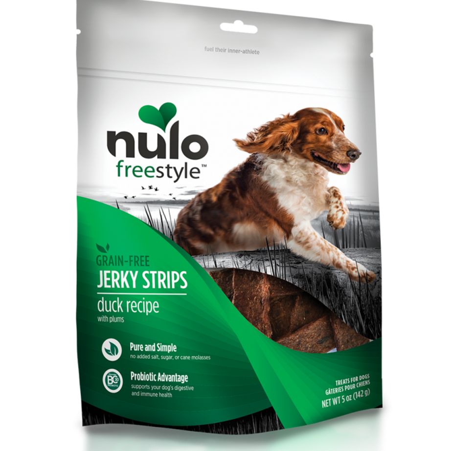 Nulo Dog Jerky Grain Free Duck & Plums