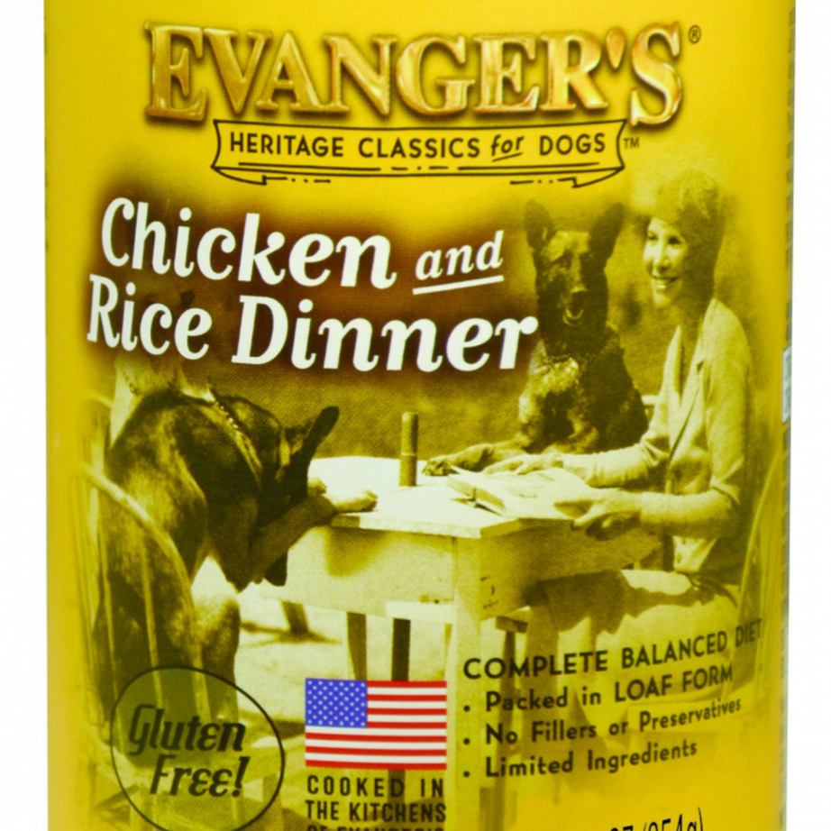 Evanger's Classic Chicken and Rice Dinner Canned Dog Food