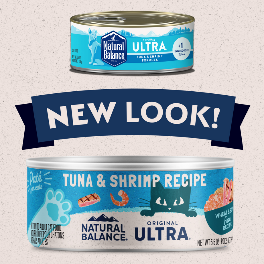 Natural Balance Original Ultra Wet Cat Food, Tuna & Shrimp Recipe