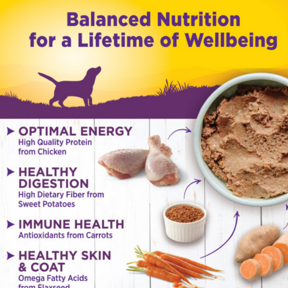 Wellness Complete Health Natural Chicken and Sweet Potato Recipe Wet Canned Dog Food