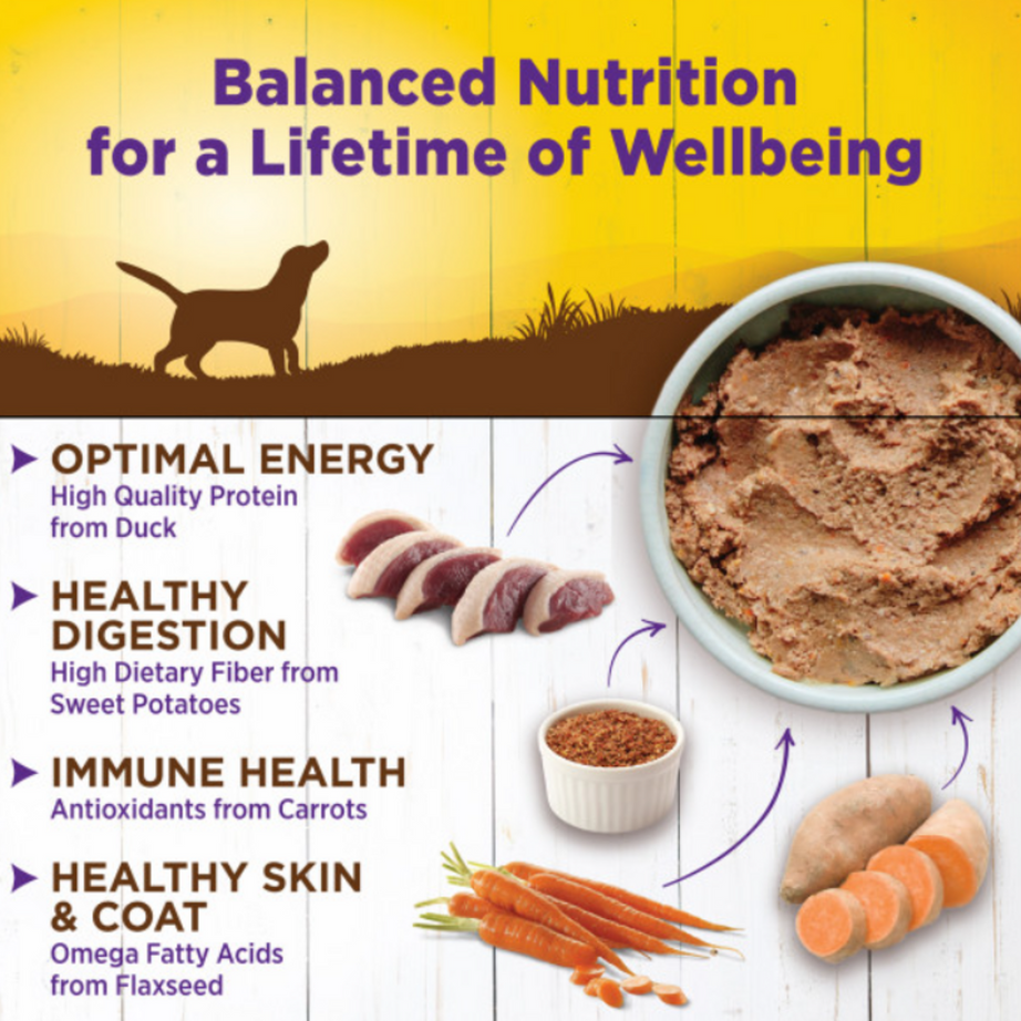 Wellness Complete Health Natural Duck and Sweet Potato Recipe Wet Canned Dog Food