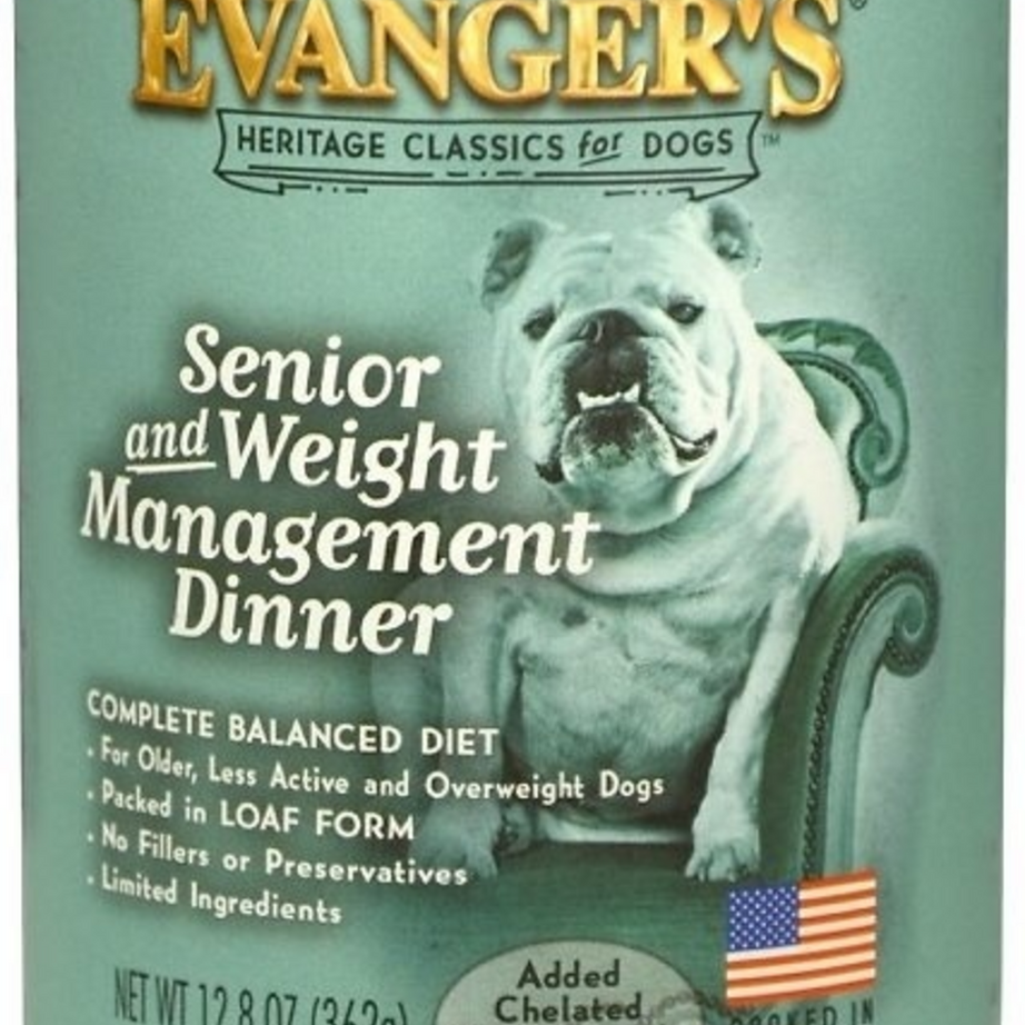 Evanger's Classic Senior and Weight Management Canned Dog Food