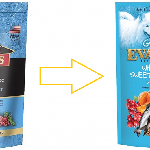 Evanger's Grain Free Whitefish, Sweet Potato and Salmon Dry Dog Food