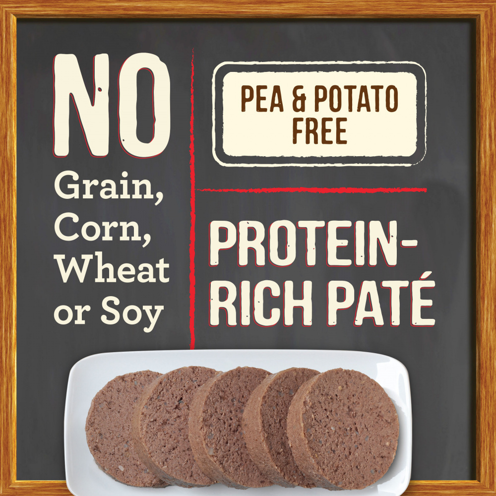 Merrick Grain Free Premium And Natural Canned Dog Food, Soft And Healthy Wet Recipe, Real Texas Beef Dinner