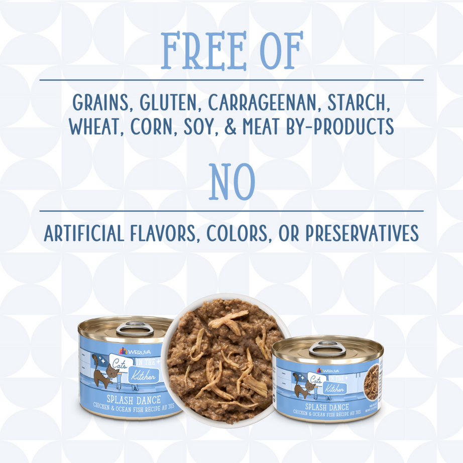 Weruva Cats in the Kitchen Splash Dance Canned Cat Food