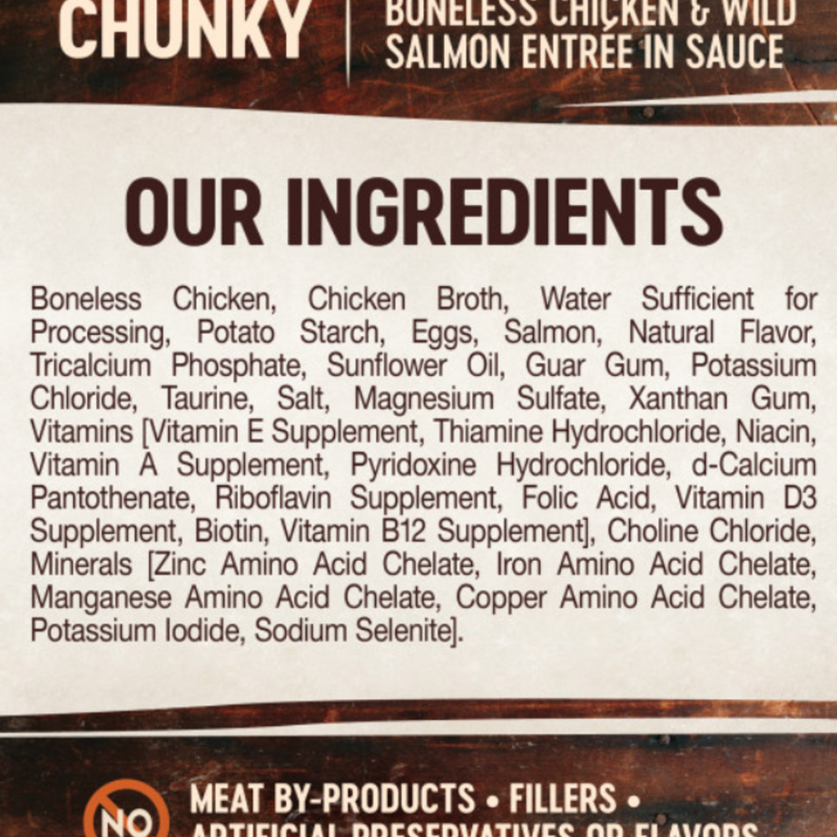 Wellness Signature Selects Grain Free Natural White Meat Chicken and Wild Salmon Entree in Sauce Wet Canned Cat Food