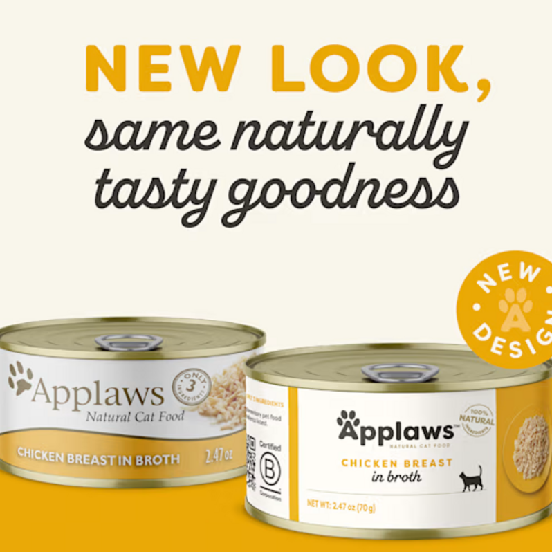 Applaws Natural Wet Cat Food Chicken Breast in Broth