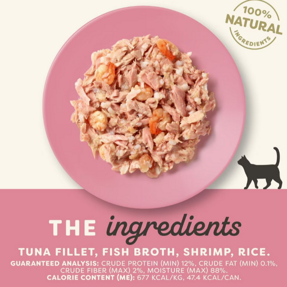 Applaws Natural Wet Cat Food Tuna with Shrimp in Broth