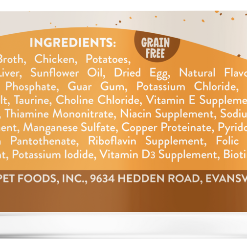 Earthborn Holistic Grain Free Chicken Jumble with Liver Canned Cat Food