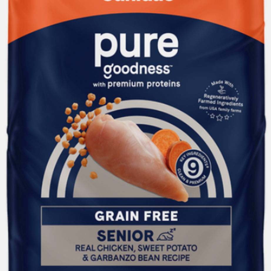 Canidae Pure Farm To Bowl Senior Free-Range Chicken, Sweet Potato & Garbanzo Bean Recipe Dog Food