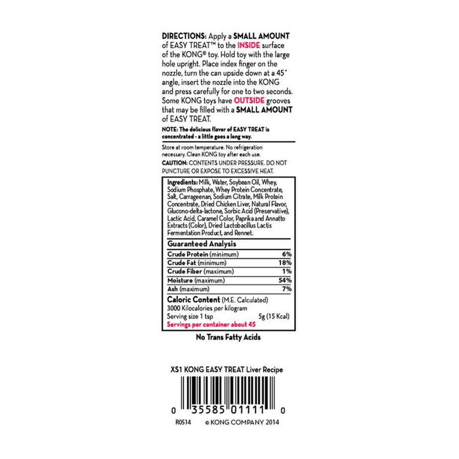 Kong Liver Easy Treat for Dogs