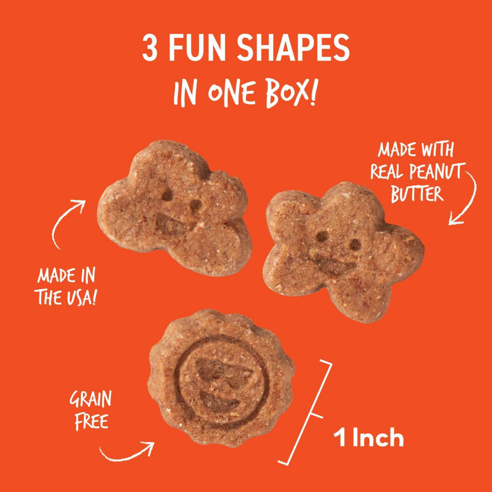 Cloud Star Wag More Bark Less Soft Chews Grain Free Peanut Butter & Apples Dog Treats
