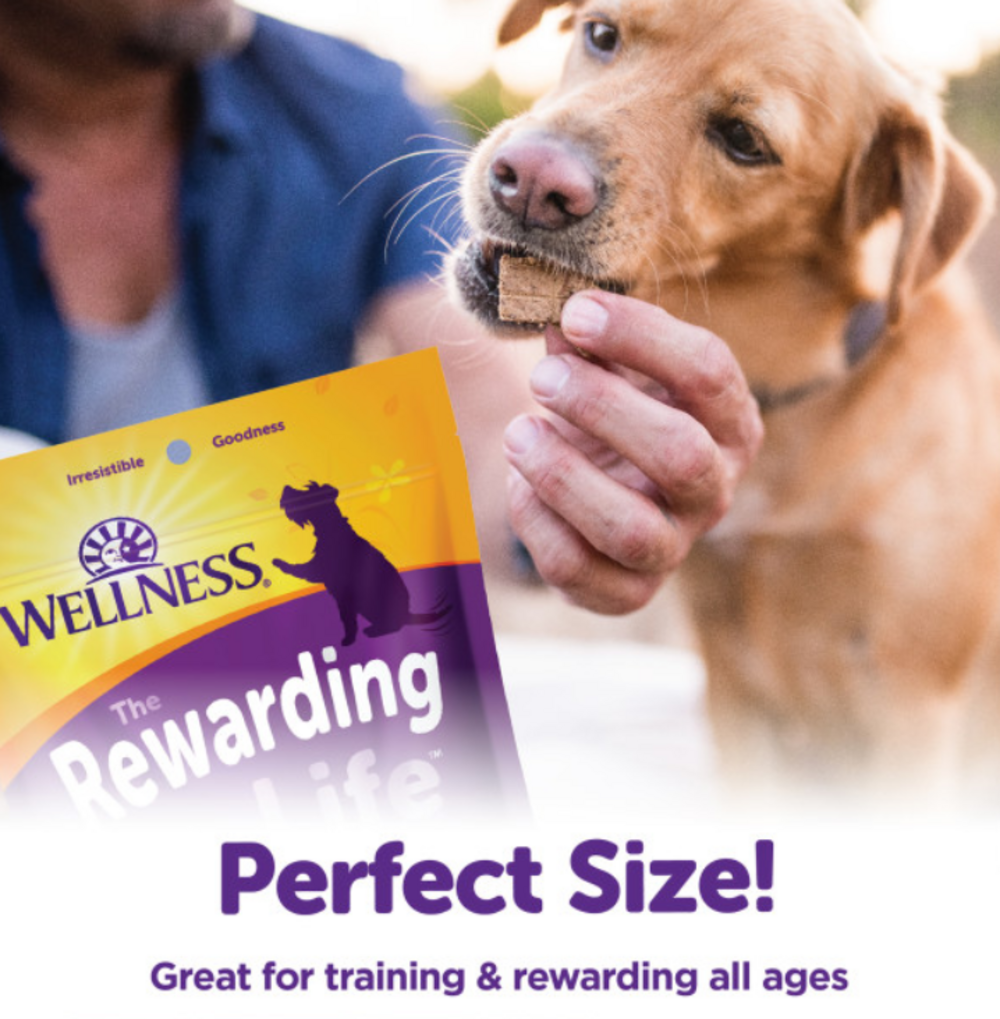 Wellness Natural Grain Free Rewarding Life Chicken & Lamb Dog Treats