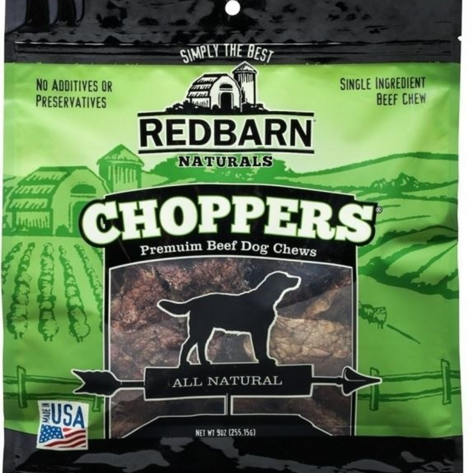 Redbarn Naturals Choppers Beef Lung Dog Treats