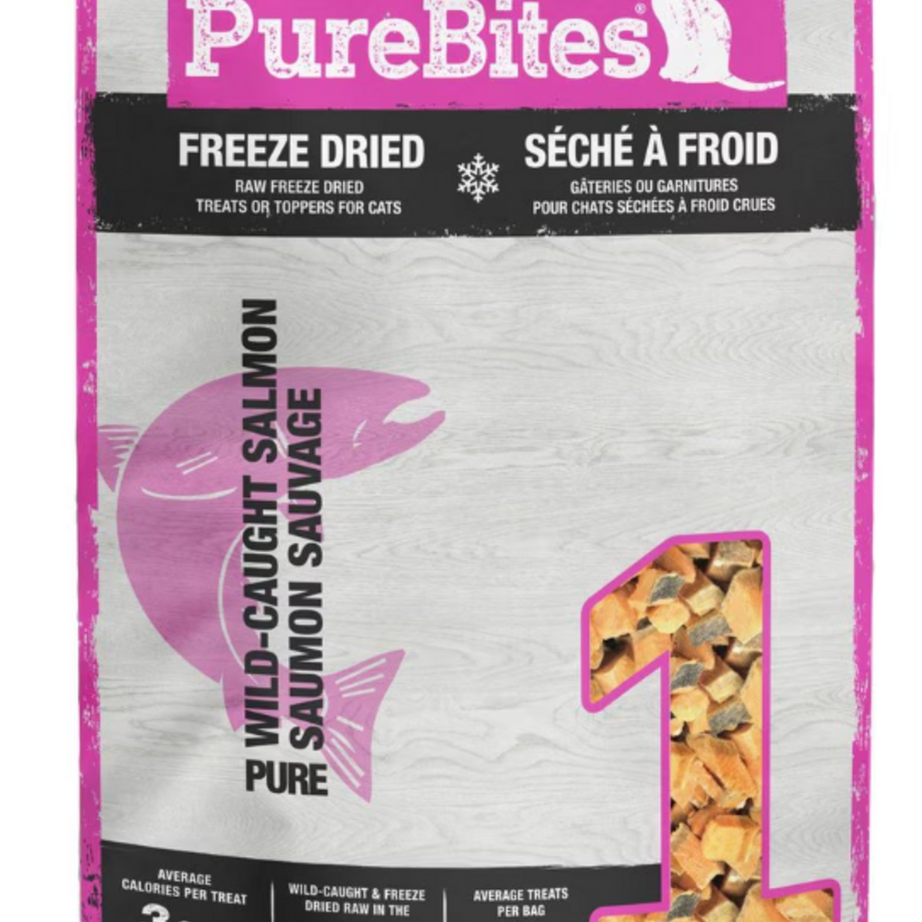 PureBites Freeze Dried Salmon Cat Treats