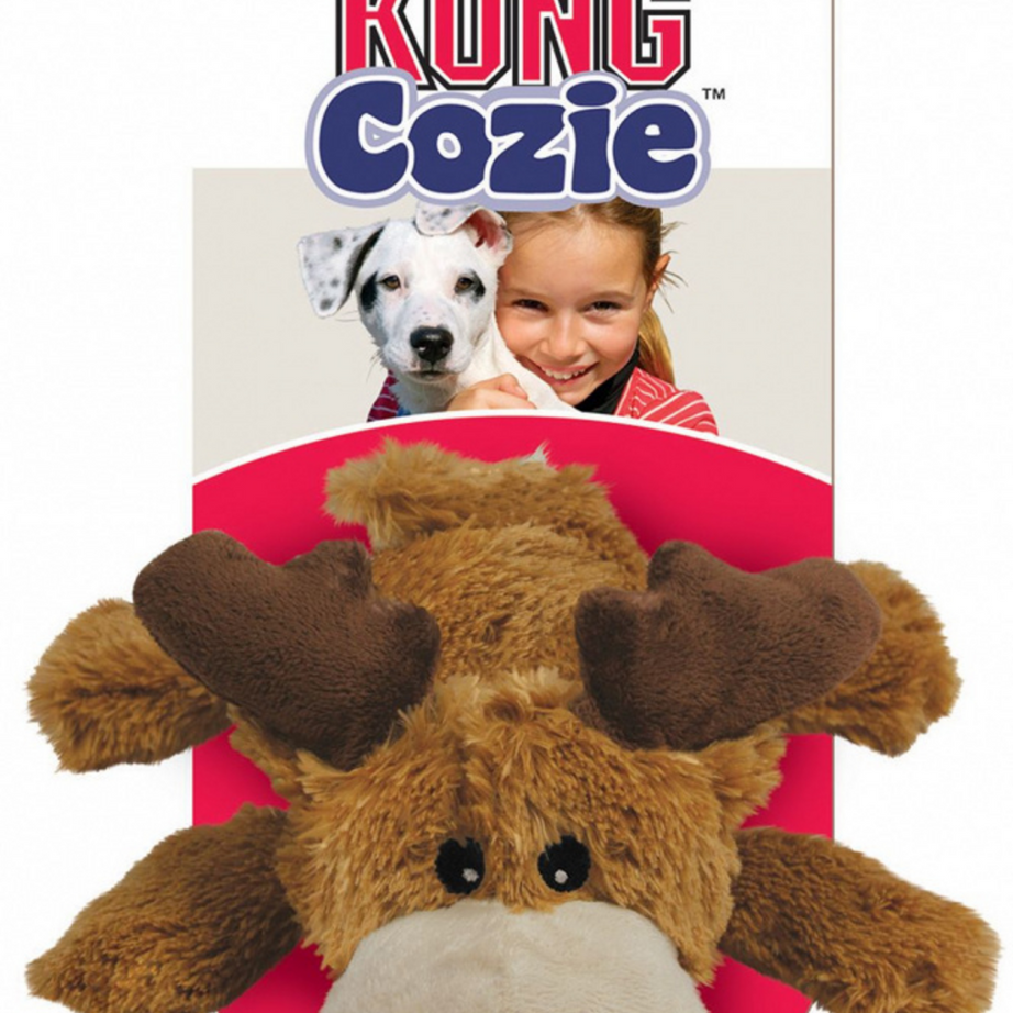 Kong Marvin Moose Cozie Plush Dog Toy