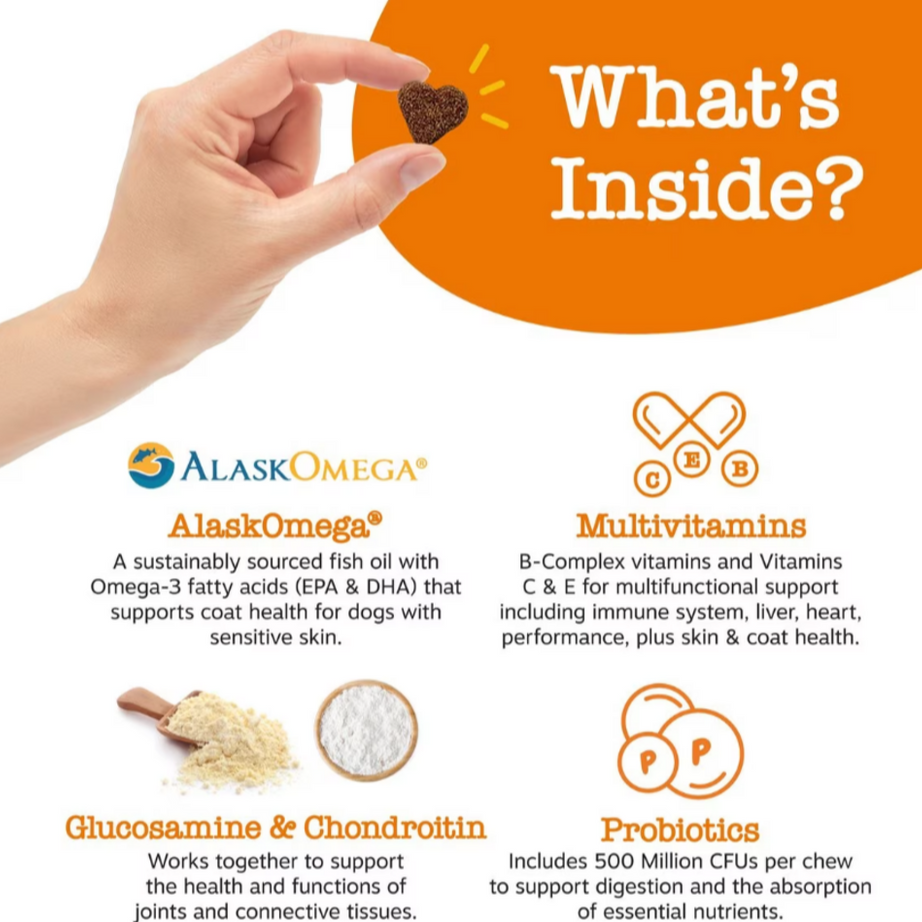 Zesty Paws 8-in 1 Multifunctional Bites Chicken 90ct