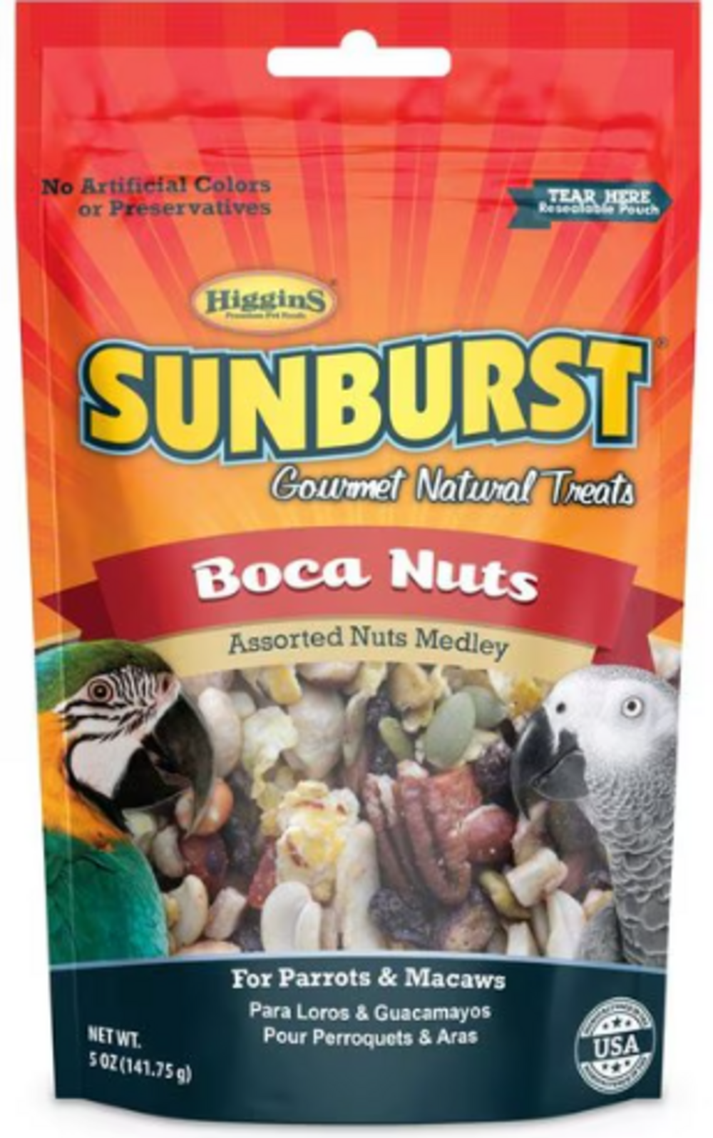 Higgins Sunburst Gourmet Treats Boca Nuts
