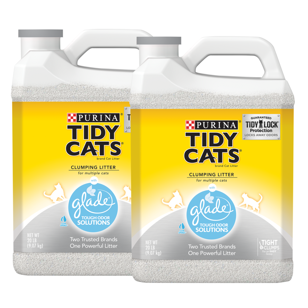 Tidy Cats Clumping Multi Cat Litter, Glade Clear Springs