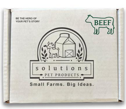 Solutions Frozen Dog Food Beef