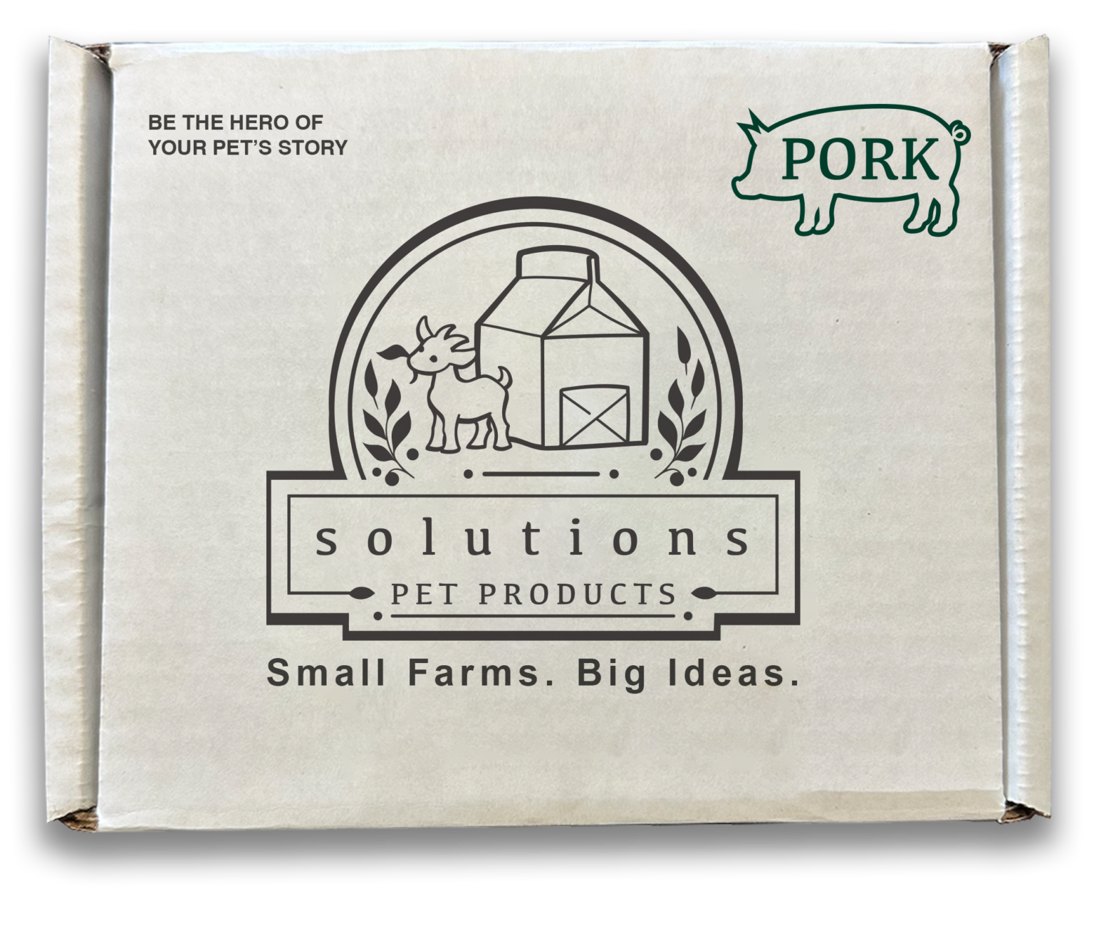 Solutions Frozen Dog Food Pork
