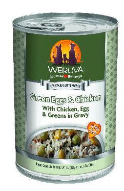 Weruva Dog Can Chicken, pumpkin, greens and egg - Green Eggs & Chicken