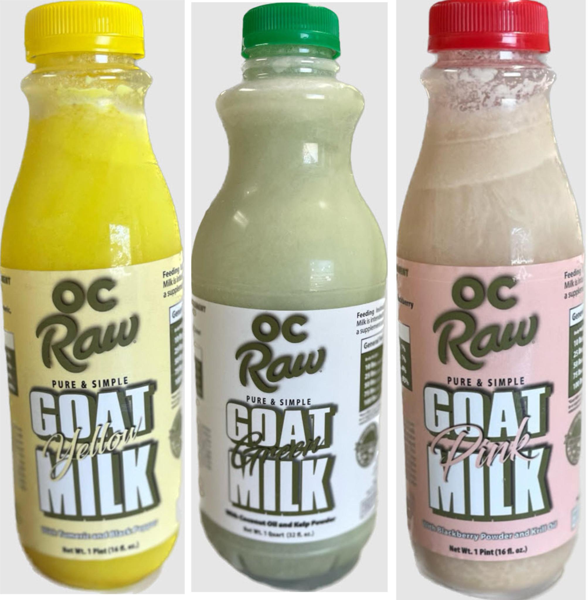 OC Raw Goat Milk