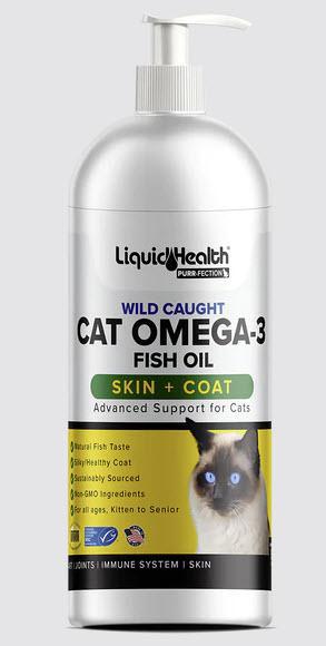 Liquid Health Cat Omega 3 Fish Oil 8oz
