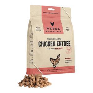 Vital Essentials Cat Food FD Mini Nibs Chicken 8 oz