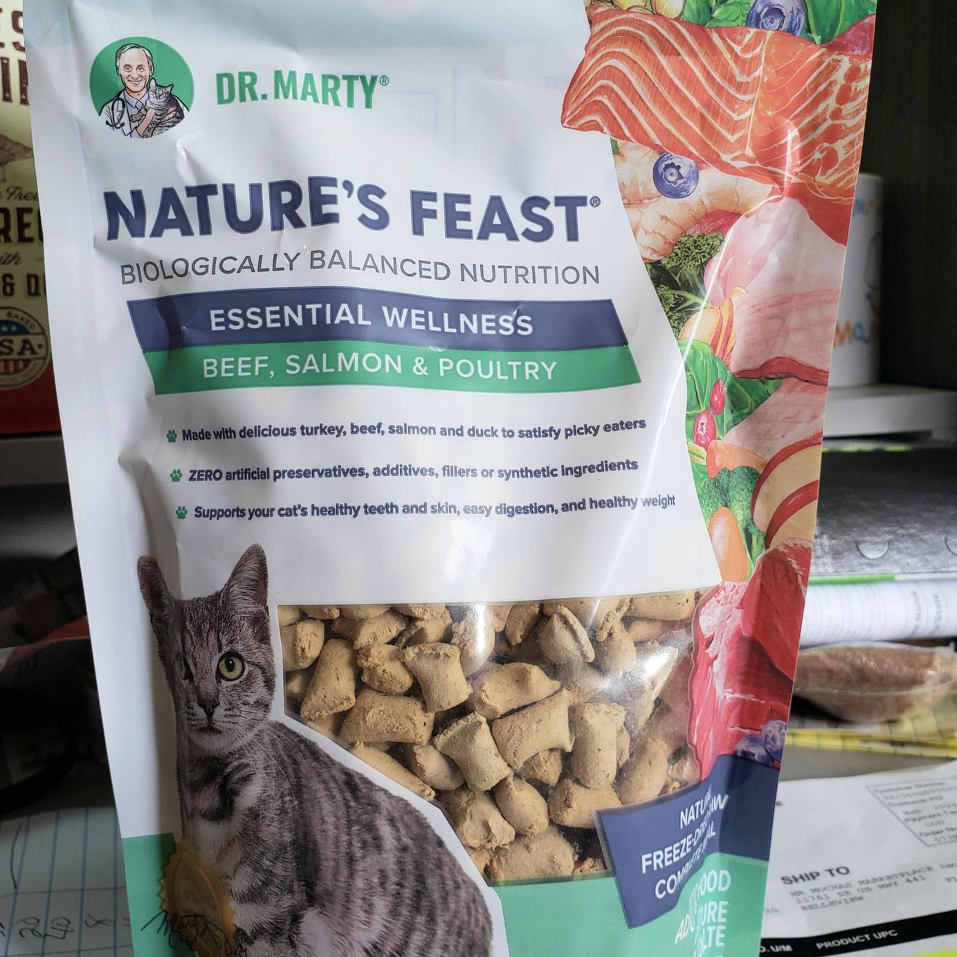 Dr. Marty Cat Food FD Nature's Feast Essential Wellness
