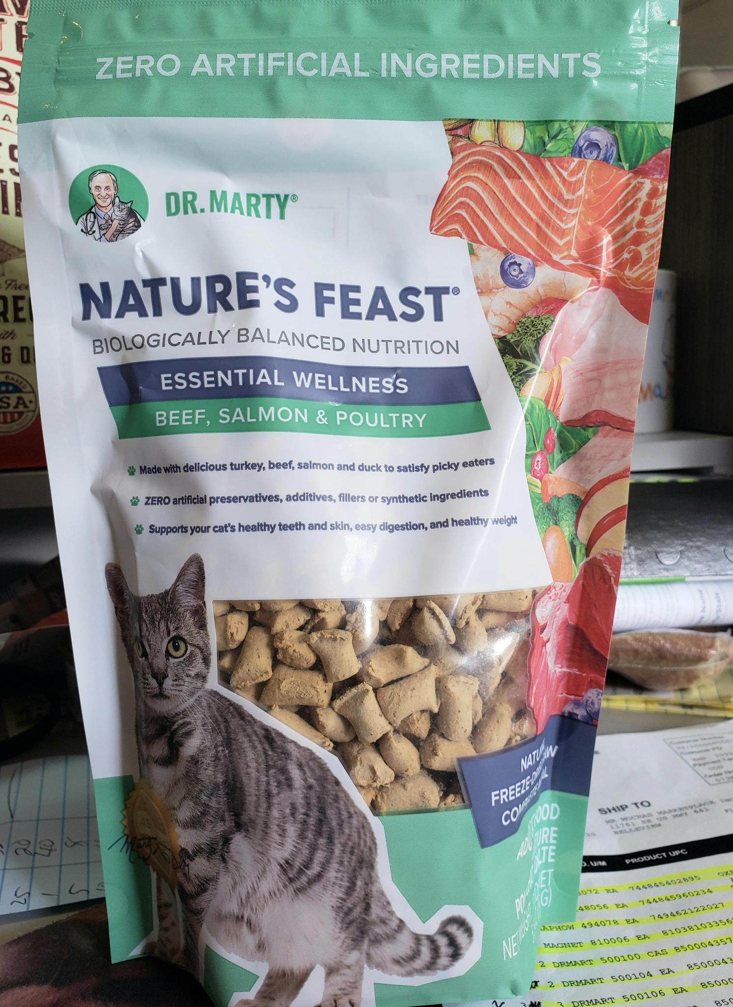 Dr. Marty Cat Food FD Nature's Feast Essential Wellness