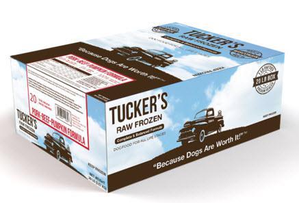 Tucker's Dog Frozen Pork, Beef & Pumpkin