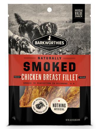 Barkworthies Smoked Chicken Filet 4 oz