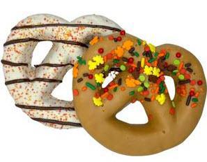 Preppy Puppy Fall Pretzel