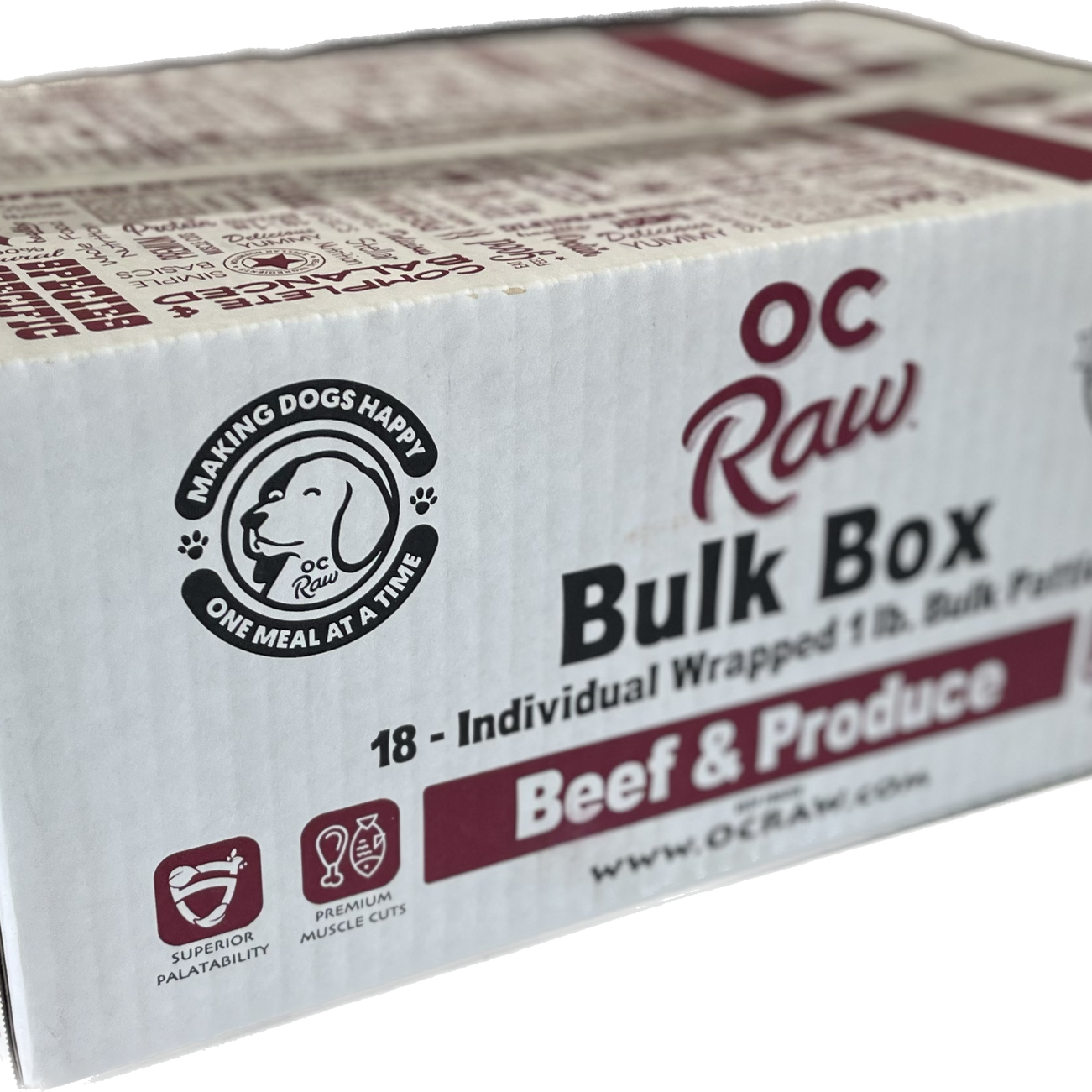 OC Raw Dog Beef