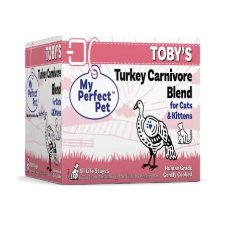 My Perfect Pet Cat Frozen GF Turkey - Tobys