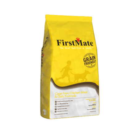 FirstMate Dog Dry Grain Friendly Cage Free Chicken Meal & Oats